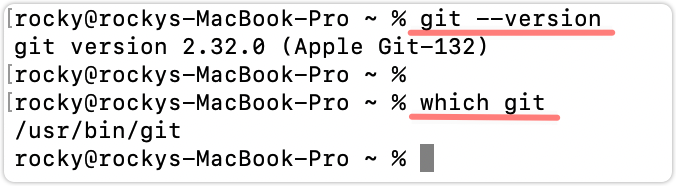 Mac安装Git