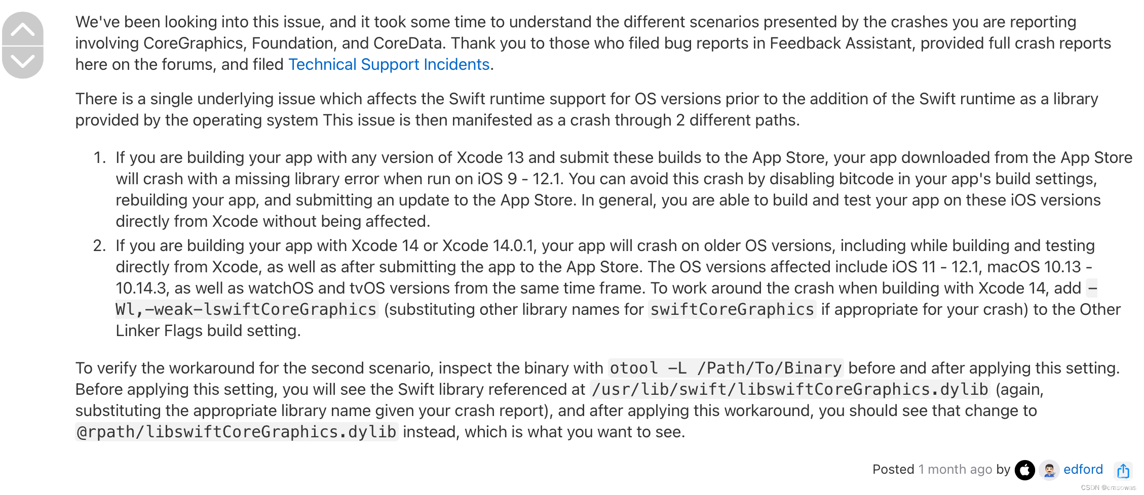 iOS问题记录 - Xcode 14安装低版本iOS模拟器