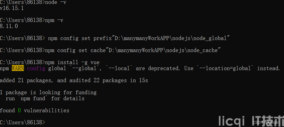 Fixing the Missing npm Global Config on Windows Nodejs - nodejsnpm WARN config global --global, --local are